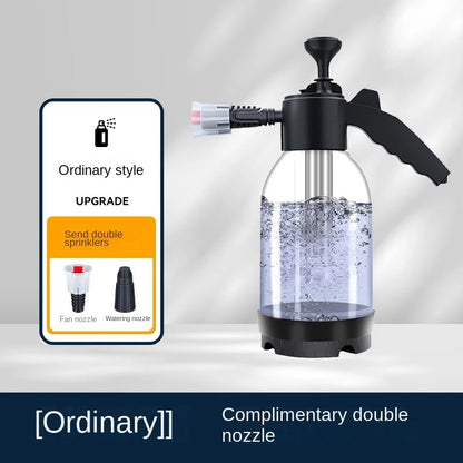 Opryskiwacz Piankowy 2L Hand Pump - Foam Sprayer 3 Nozzles Pneumatic Cannon Snow Foam Car Wash