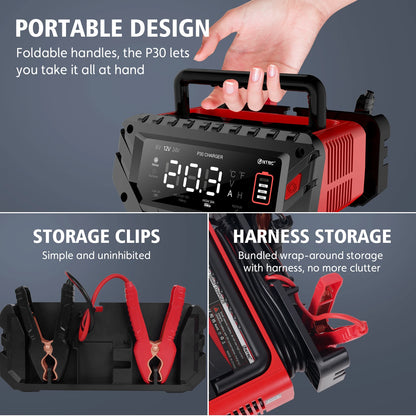 Ładowarka HTRC 30A/26A 6V/12V/24V - Automatyczna Lithium AGM LiFePO4 Lead-Acid