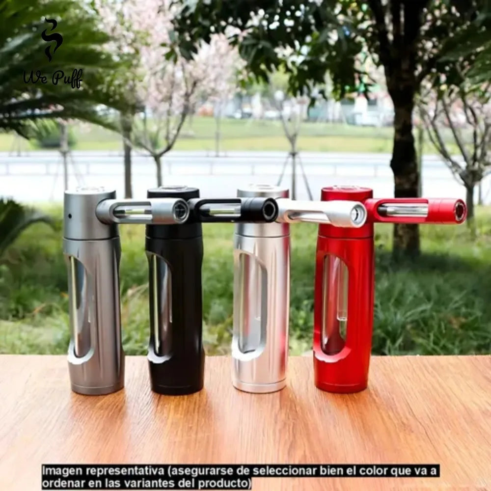 Fajka Mini Hammer 150mm - Aluminiowa Fajka Wodna Shisha z 2 Miskami