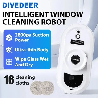 Robot do Mycia Okien DIVEDEER - Wersja Premium