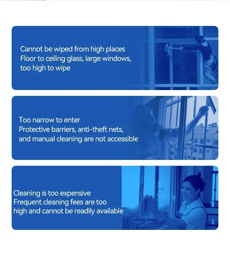 Robot do Mycia Okien DIVEDEER - Wersja Podstawowa