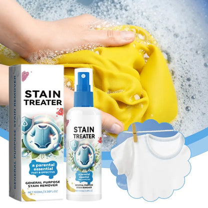 100ML Clothes Stain Remover Liquid Detergent 120ML Shoe Cleaning Spray Removes Stains And Mildew Fabric Cleaning Solution Non-To