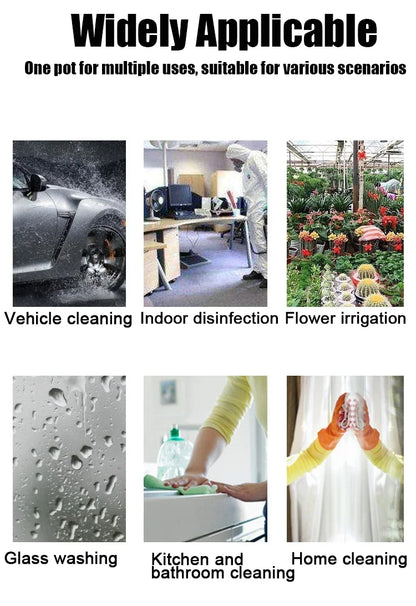 Butelka Spray do Mycia Samochodu 2L - Ręczna Pompka Ciśnieniowa