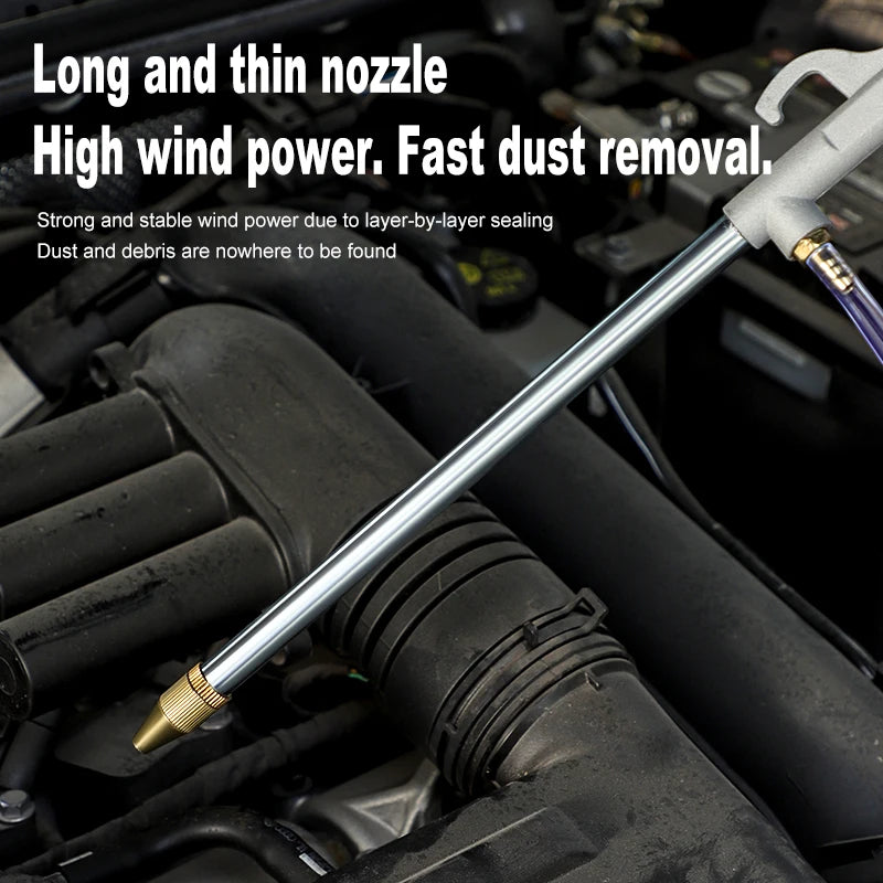 Pistolet Pneumatyczny Dual Adjustable - High-Pressure Spray Gun Car Engine Oil Dirt Water Air Dust