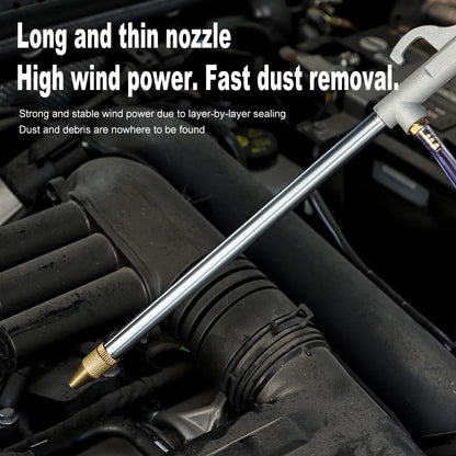 Pneumatyczny Pistolet Czyszczący 2w1 - Woda i Powietrze do Silnika