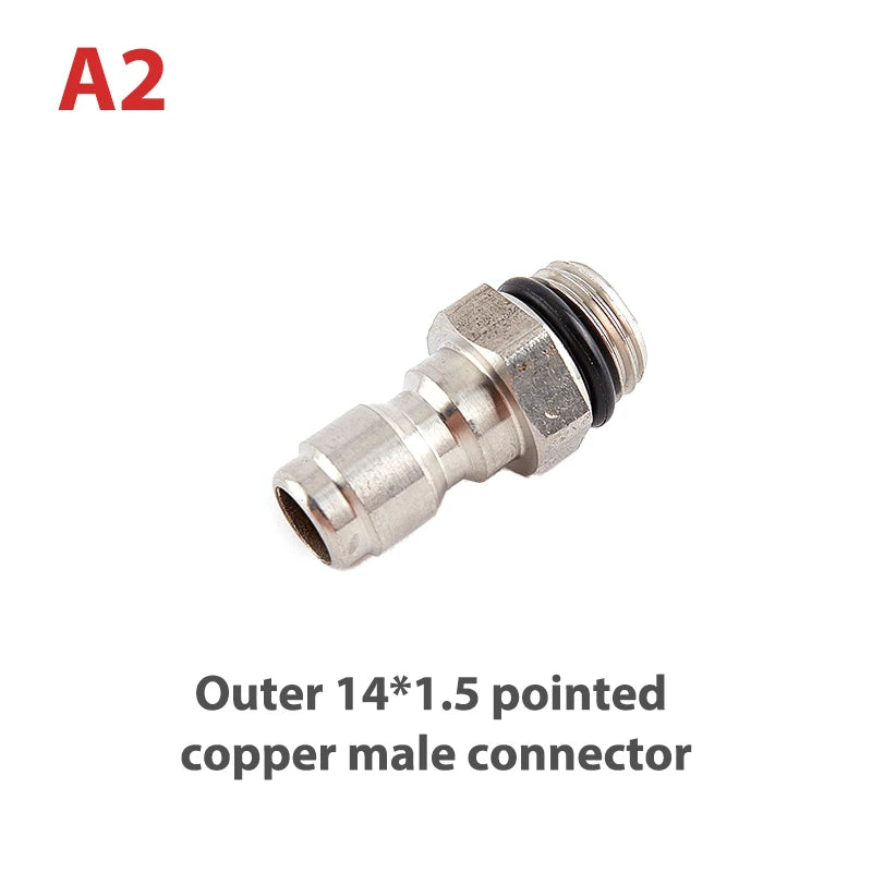 Złącze Mosiężne 1/4 Quick Coupling - Brass High Pressure Car Washer Adapter Water Gun Hydraulic