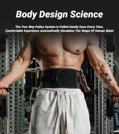 Pas Lędźwiowy Ortopedyczny z Podwójnym Ściąganiem - Oddychający Gorset na Kręgosłup