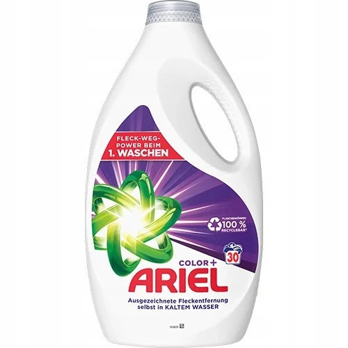 Ariel Color+ Gel 1500ml - Żel do Prania Tkanin Kolorowych