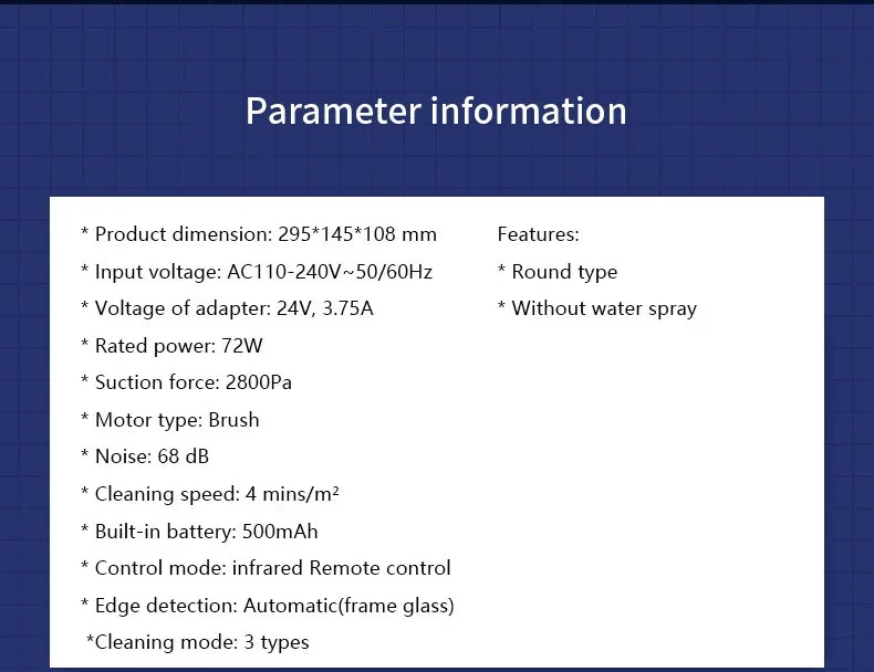 Robot do Mycia Okien DIVEDEER - Wersja Premium