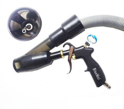 Pistolet Tornado Gun Detailing - Car Interior Air Blow Vacuum Gun Cleaning Tornador Blasts Dirt Dust