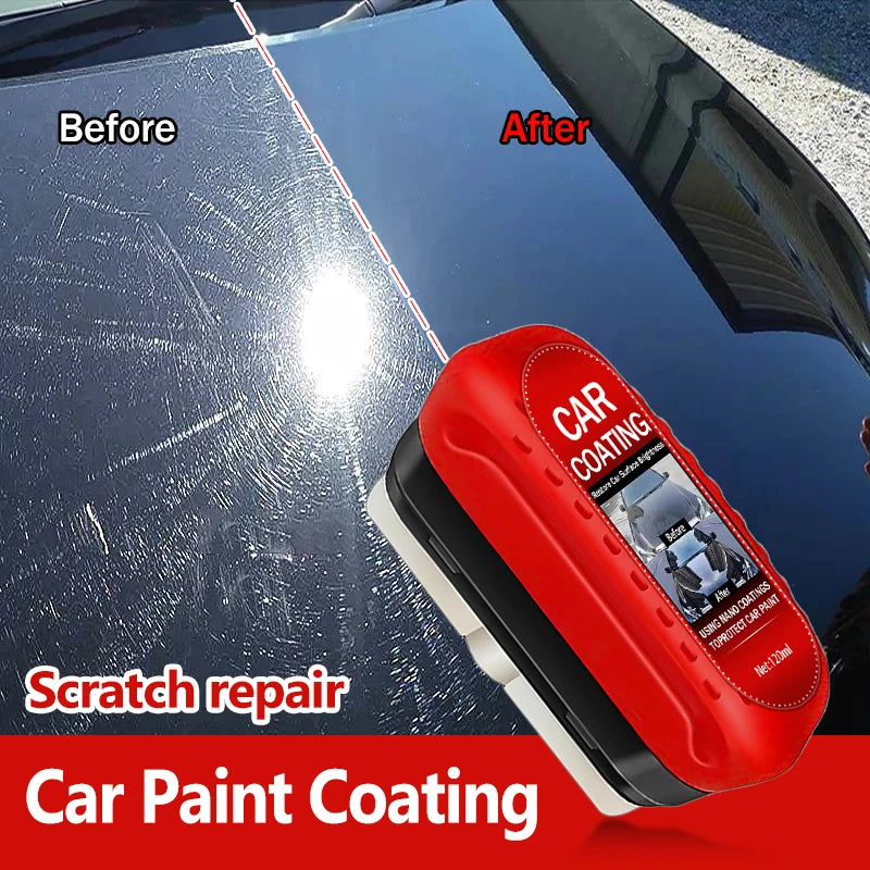 Zestaw Naprawy Lakieru 120ml - Car Coating Repair Brush Kit High-Gloss Agent All Paint Colors