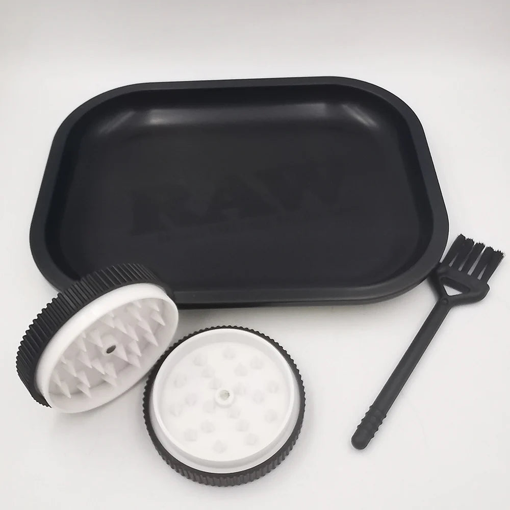 Zestaw do Zwijania - Tacka 180x140mm + Młynek 60mm + Szczotka