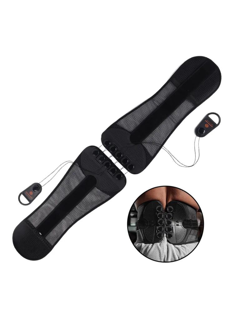 Pas Lędźwiowy Ortopedyczny z Podwójnym Ściąganiem - Oddychający Gorset na Kręgosłup