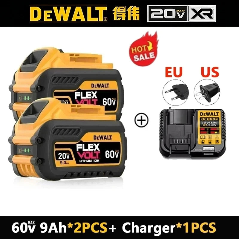 Bateria DeWALT 18V/20V XR Li-Ion 6.0Ah/5.0Ah - Ładowarka DCB205 DCB206 DCB202