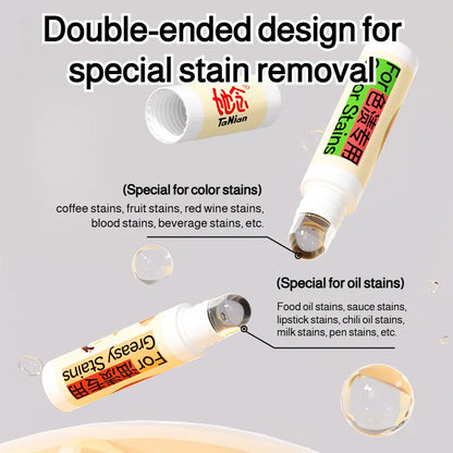 Portable stain remover Stain remover Food stains Daily use Instant stain removal nonwashable and nonmarking laundry detergent