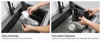 Lubluelu V8 Myjący Odkurzacz Dywanów 800W - Gorąca Woda 60°C, Silne Ssanie 15kPa