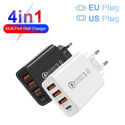 Ładowarka 20W Multi Port USB PD - Szybka Xiaomi iPhone 13 12 Samsung