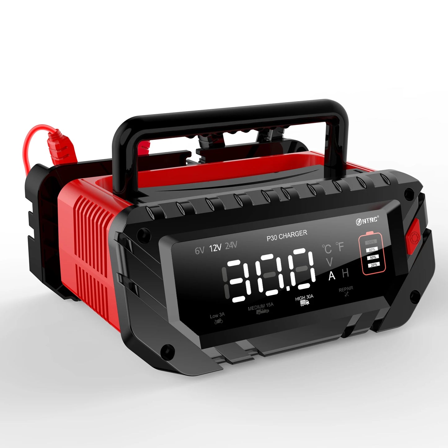 Ładowarka HTRC 30A/26A 6V/12V/24V - Automatyczna Lithium AGM LiFePO4 Lead-Acid