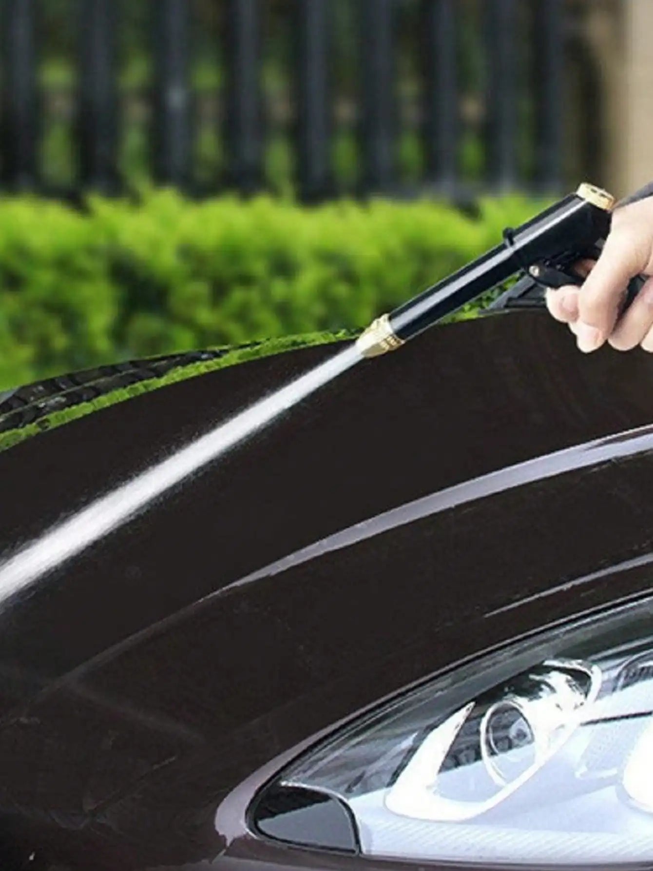 Myjka 2X Pressure Portable - High-Pressure Washer Gun Car Washing Driveway Outdoor Gardening