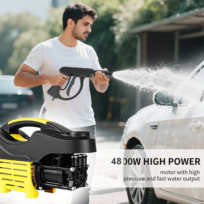 Myjka Ciśnieniowa 4800W 200Bar - Profesjonalna Przenośna Myjnia Samochodowa