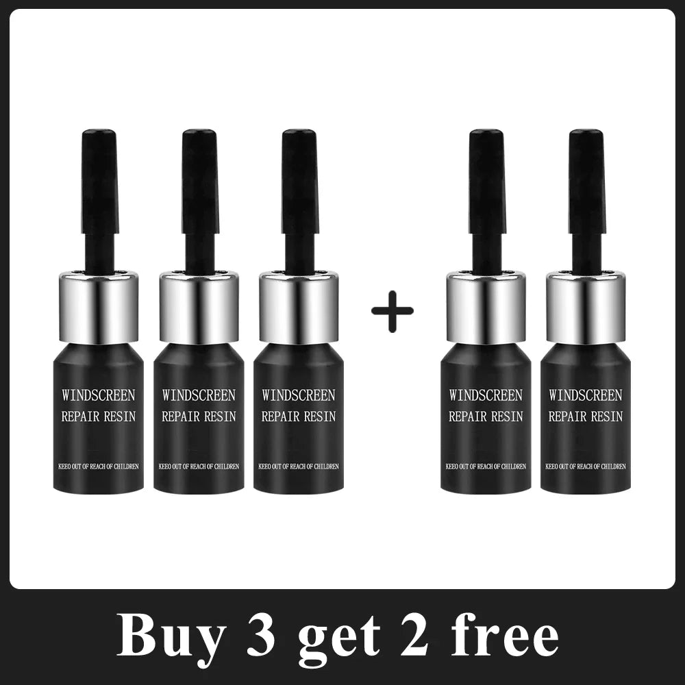 Zestaw Naprawy Szyby Samochodowej - Usuwanie Rys Pęknięć Car Windshield Repair Kit
