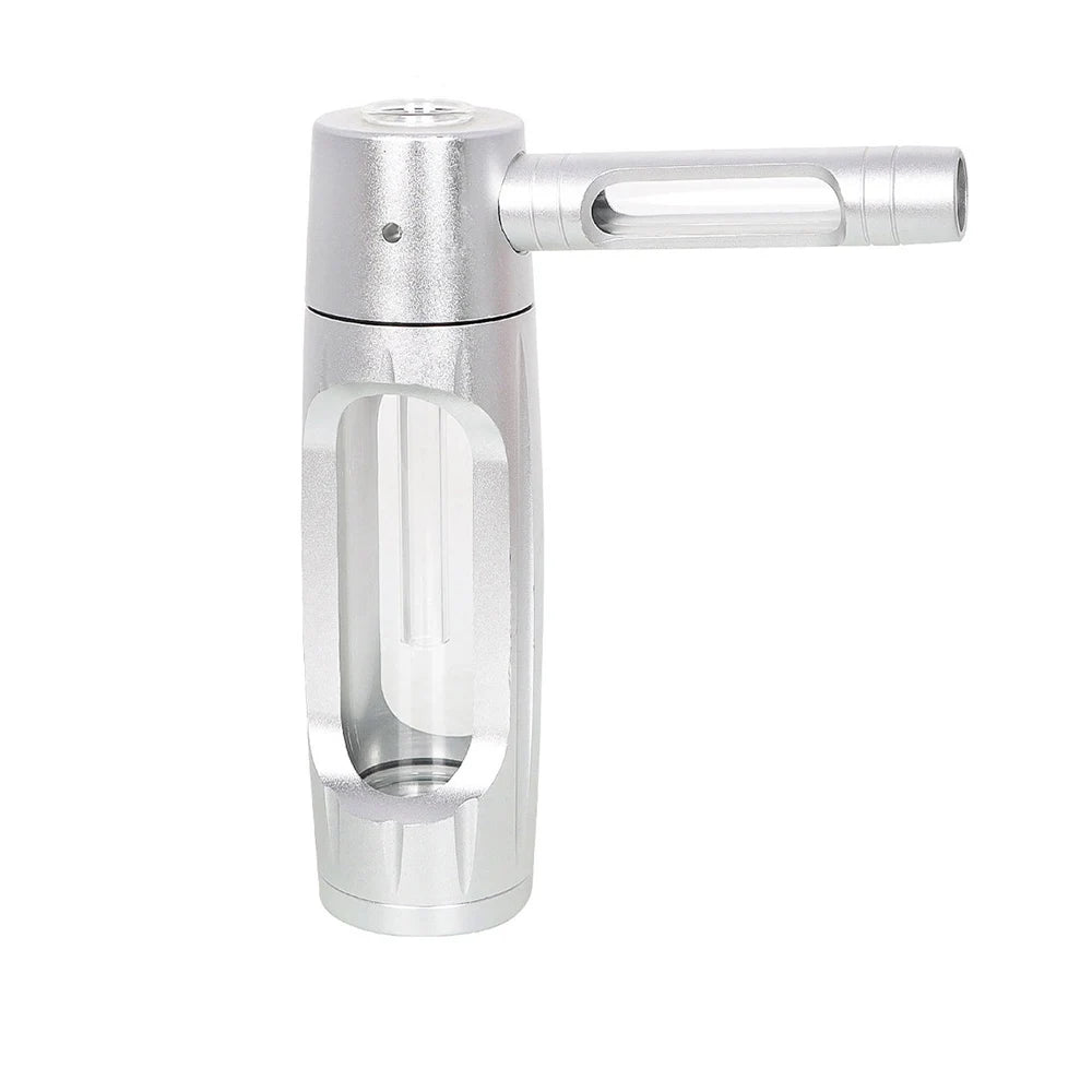 Przenośna Fajka do Palenia - Aluminium i Szkło Hookah Shisha Zestaw Metalowy