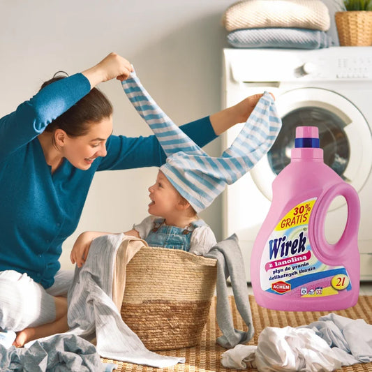 WIREK Laundry Liquid For Delicate Fabrics 2 L SOFT AND PUSITY