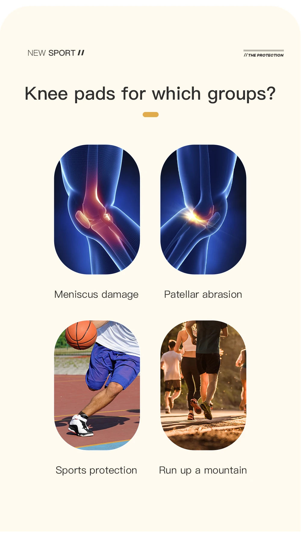 Opaska na Kolano z Miedzią - Stabilizator Kolana Kompresyjny na Ból Stawów i Artretyzm