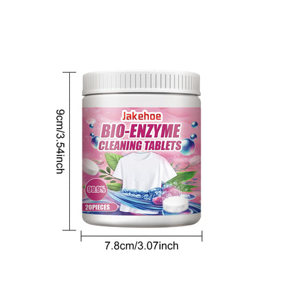 Jakehoe Clothing Stain Remover Effervescent Tablets for Household Clothing Stain Remover, Fragrance Retention, and Cleaning