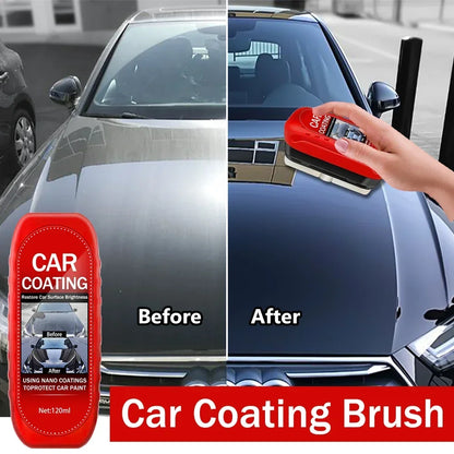 Zestaw Naprawy Lakieru 120ml - Car Coating Repair Brush Kit High-Gloss Agent All Paint Colors