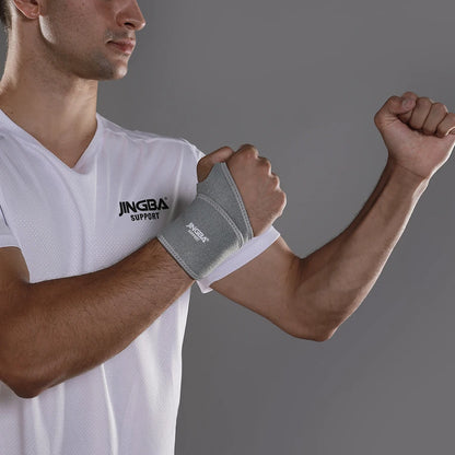 Opaska Neoprenowa na Nadgarstek - Regulowane Wsparcie do Podnoszenia Ciężarów