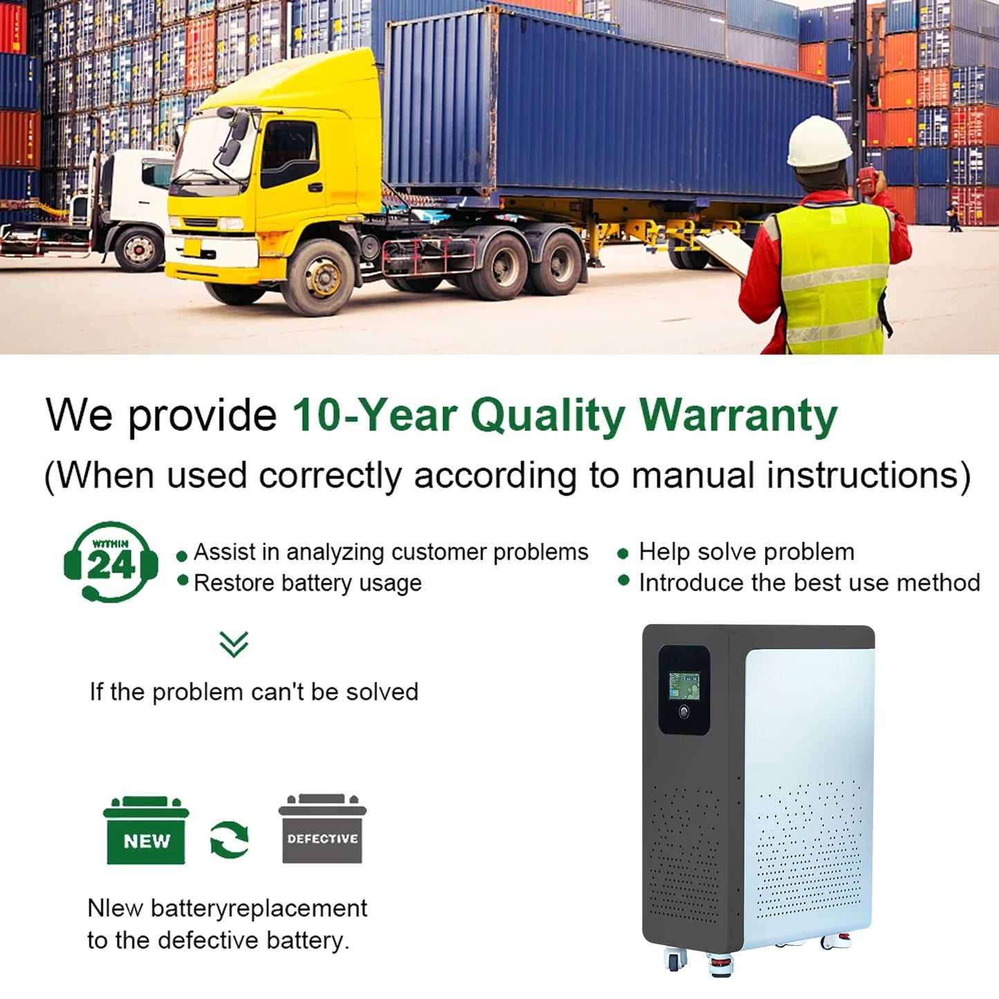 Bateria LiFePO4 48V 300Ah 15kWh - Litowa do Magazynowania Energii Solarnej PL EU