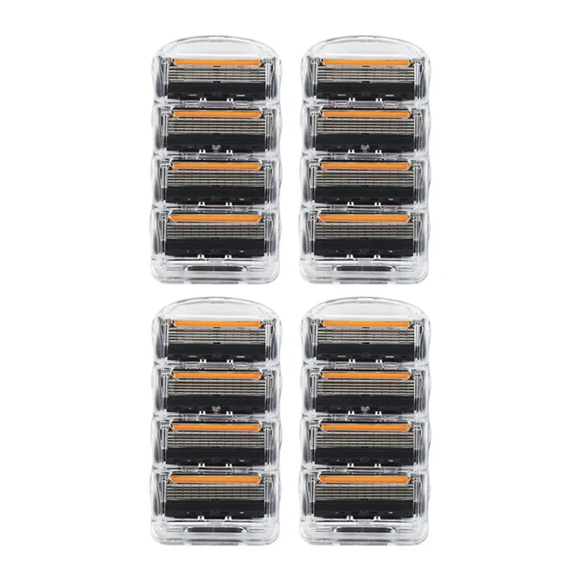 Maszynka do Golenia Męska 5-Warstwowa - Stal Nierdzewna Klasyczna Żyletki