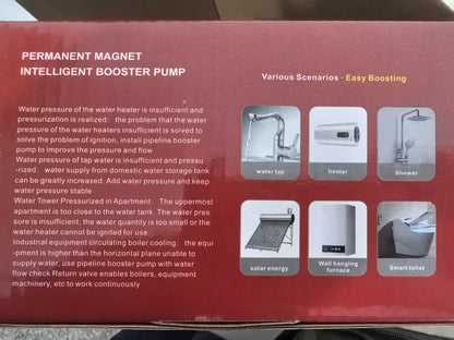 Pompa Prysznicowa 24V Automatyczna - Zwiększenie Ciśnienia Wody w Domu