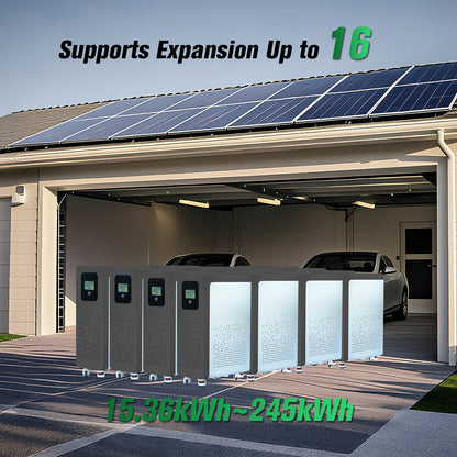 Bateria LiFePO4 48V 300Ah 15kWh - Litowa do Magazynowania Energii Solarnej PL EU