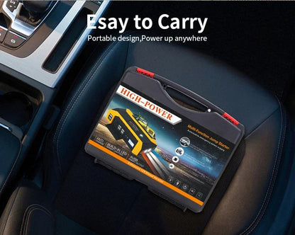 Rozrusznik 30000mAh Przenośny - Jump Starter 12V Benzyna Diesel Powerbank Awaryjny