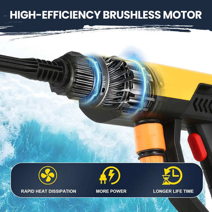 Myjka Ciśnieniowa Bezprzewodowa 200Bar 6w1 - Kompatybilna z Makita 18V