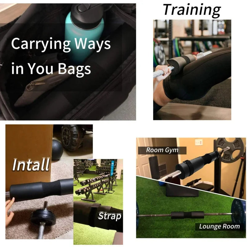 Poduszka na Sztangę do Przysiadów - Gruba Piankowa Ochrona Barków na Siłownię