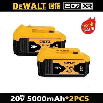 Bateria DeWALT 18V/20V XR Li-Ion 6.0Ah/5.0Ah - Ładowarka DCB205 DCB206 DCB202