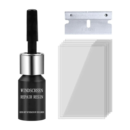 Zestaw Naprawy Szyby Samochodowej - Usuwanie Rys Pęknięć Car Windshield Repair Kit