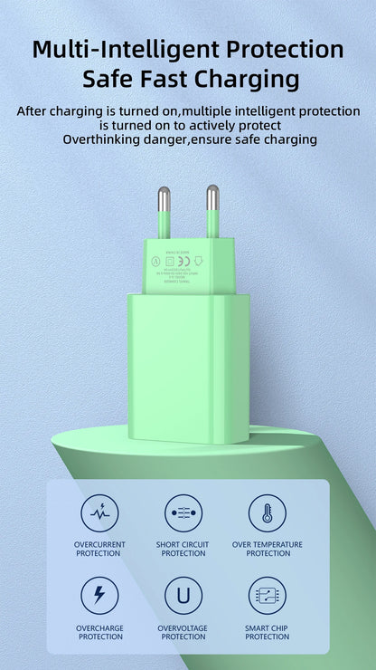 Ładowarka Sieciowa USB 15W Fast Charge - Szybkie Ładowanie iPhone Samsung