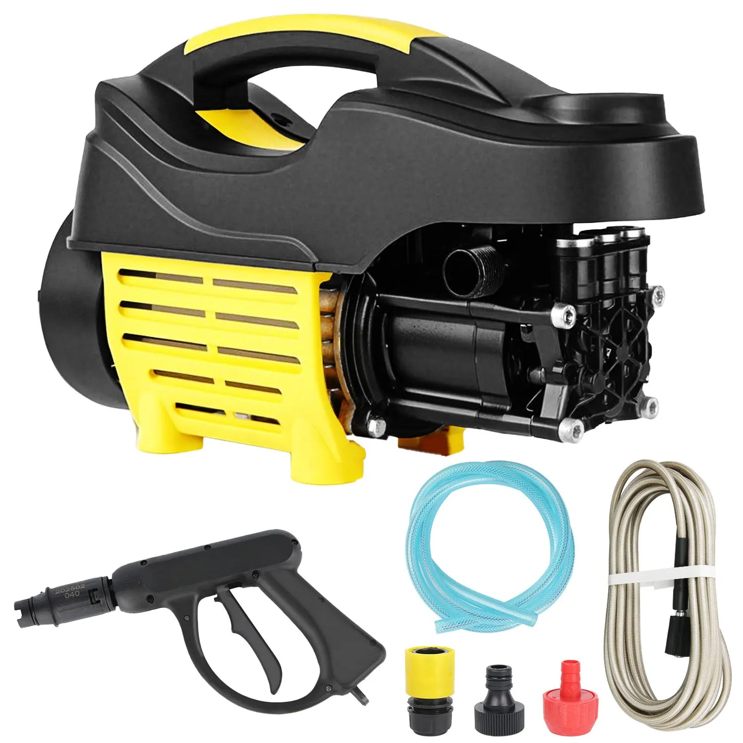 Myjka Ciśnieniowa 4800W 200Bar - Profesjonalna Przenośna Myjnia Samochodowa