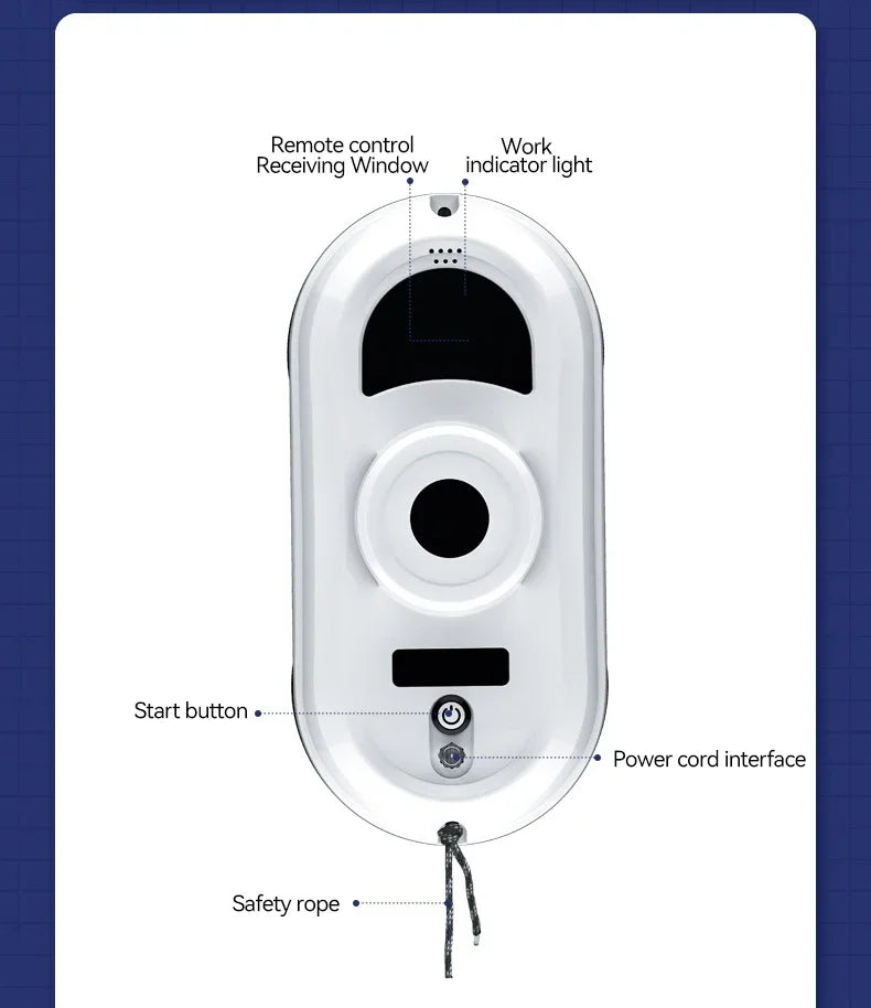 Robot do Mycia Okien DIVEDEER - Wersja Premium