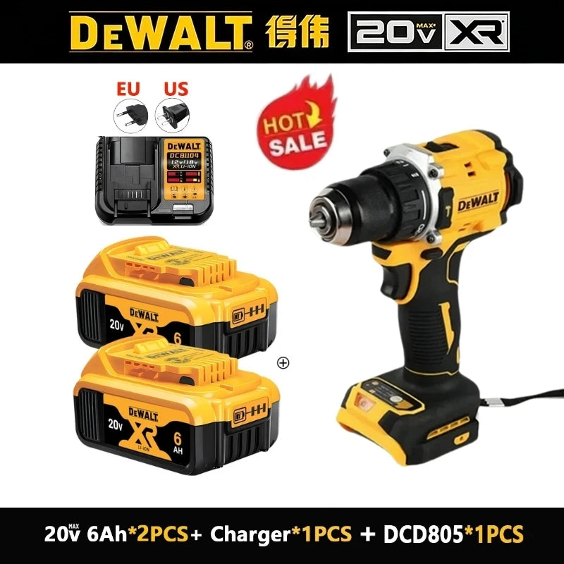 Bateria DeWALT 18V/20V XR Li-Ion 6.0Ah/5.0Ah - Ładowarka DCB205 DCB206 DCB202