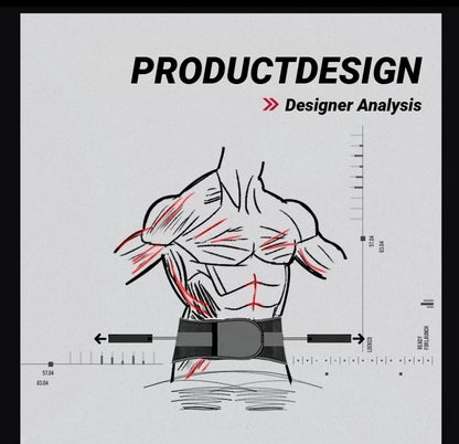 Pas Lędźwiowy Ortopedyczny z Podwójnym Ściąganiem - Oddychający Gorset na Kręgosłup