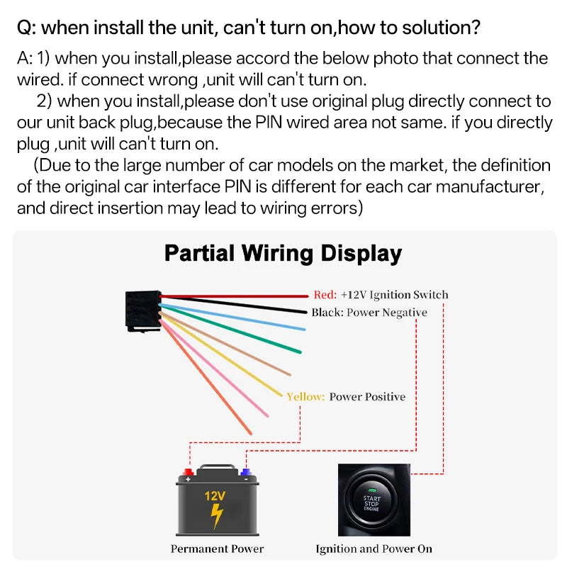 Radio Samochodowe 1 Din Carplay Android Auto - 7'' Touch Screen FM Bluetooth MirrorLink