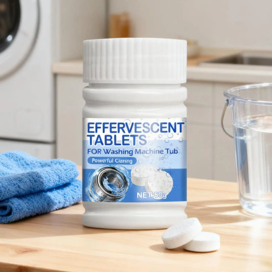Washing Machine Cleaner Washing Machine Effervescent Stain Remover Washer Stains Cleaner For Laundry Bathroom Kitchen Sink