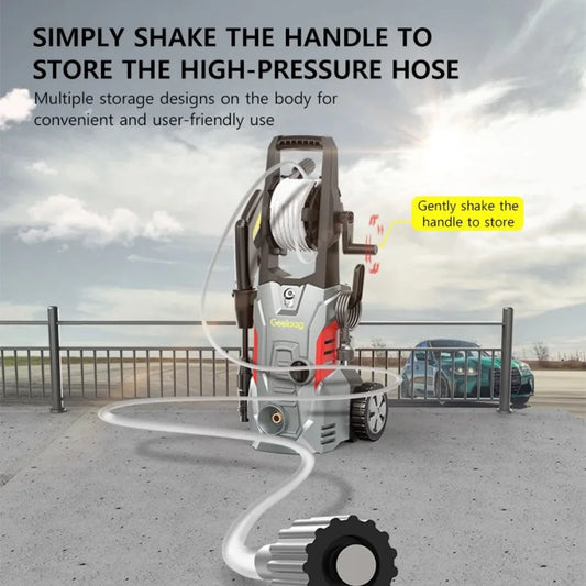 Myjka YOHON 1600W - High Pressure Speed Wash Machine Induction Motor Multi Water Source Car Cleaning