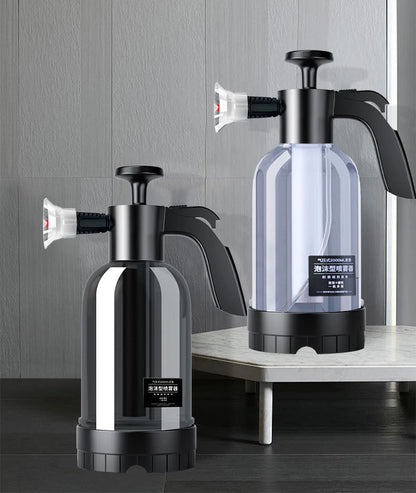 Opryskiwacz Piankowy 2L Hand Pump - Foam Sprayer 3 Nozzles Pneumatic Cannon Snow Foam Car Wash