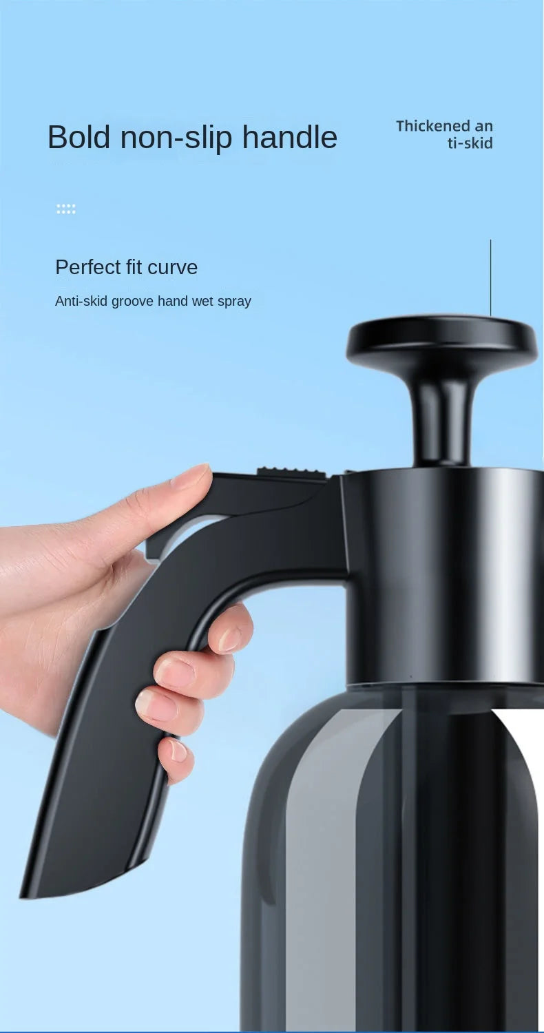 Opryskiwacz Piankowy 2L Hand Pump - Foam Sprayer 3 Nozzles Pneumatic Cannon Snow Foam Car Wash